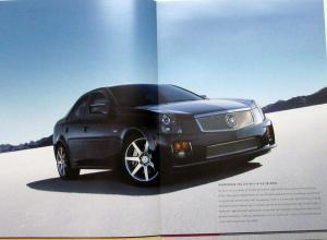 2005 Cadillac CTS-V Prestige Sales Brochure Original Oversized