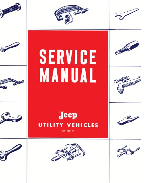 1957 1958 59 1960 61 62 1963 64 1965 Jeep Service Manual Utility Vehicles L6 F4