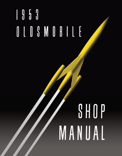 1953 Oldsmobile Service Shop Repair Manual 98 88 Super Deluxe