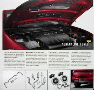 2017 Dodge Dart MOPAR Performance Parts & Accessories Sales Sheet Original