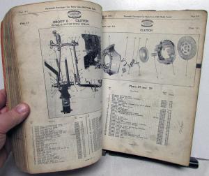 1942 Plymouth P14 Passenger Car Dealer Parts List Book Manual Original Mopar 42