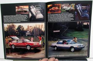 1984 Oldsmobile Firenza Omega Cutlass 88 98 Toronado Sales Brochure Original