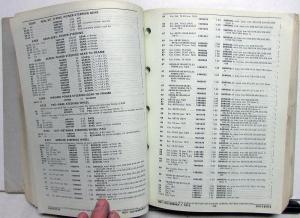 1963 to 1973 Cadillac Master Parts & Accessories Catalog Book Manual 1968 1970