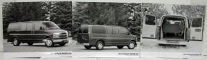1996 Chevrolet Express and Astro Vans Press Kit
