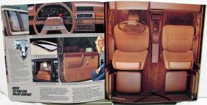 1984 Nissan Trucks Dealer Sales Brochure Pickup King Cab 4X4 Sport Truck