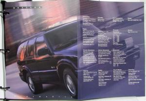2000 Oldsmobile Full Line Press Kit - Alero Intrigue Bravada Silhouette Aurora