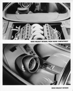 1985 Buick Wildcat Interior and Engine Compartment Press Photo 0151