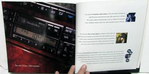 1996 Mercedes-Benz E Class Dealer Prestige Sales Brochure W/Features Booklet