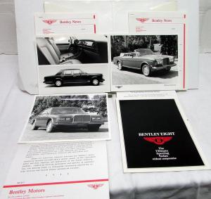 1988 Bentley New Models Press Kit Media Release Mulanne S Eight Continental