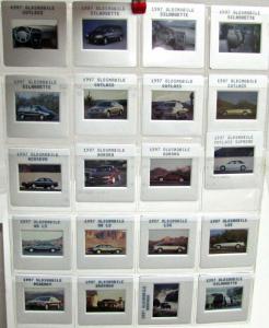 1997 Oldsmobile Auto Show Press Kit - Cutlass 88 Silhouette Aurora Bravada LSS