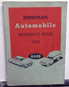 1957 Branham Automobile Reference Book Buick Plymouth Ford REO