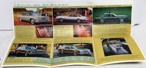 1977 Hollywood Ford Dealer Sales Brochure Mailer LTD Thunderbird Features
