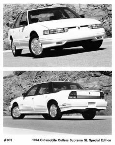 1994 Oldsmobile Cutlass Supreme SL Special Edition Auto Press Photo 0285