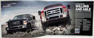 2009 Ford F-Series Super Duty Truck Sales Brochure