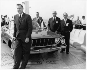 1962 Dodge Polara 500 Convertible with Factory Executives Press Photo 0188
