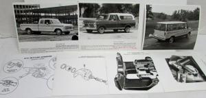 1975 Ford Press Kit - F-150 Club Wagon SuperCab