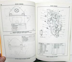 1986 1987 Caterpillar 3208 Truck Engine Parts Book Ford GMC Volvo White