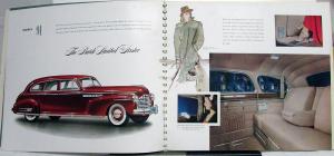 1941 Buick Limited Prestige Dealer Sales Brochure 90 Series Custom Bodies Rare