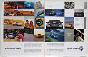 2004 Volkswagen VW Full Line Sales Brochure - Phaeton Toureg GTI Beetle Jetta