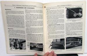 1958 Ford Car Air Conditioning Service Shop Manual - A/C