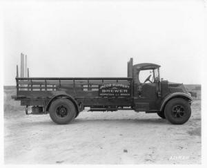 1930s Mack AK Truck Press Photo 0307 - Jacob Ruppert Brewer Hempstead LI Branch