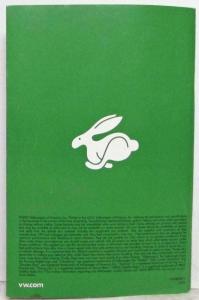 2008 Volkswagen VW Rabbit Sales Brochure Booklet