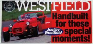 1990-1995 Westfield Sports Cars Ltd Sales Folder - 1600 1800 Seight - UK