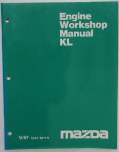 1997 Mazda KL Engine Service Shop Repair Manual