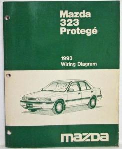 1993 Mazda 323 Protege Electrical Wiring Diagram