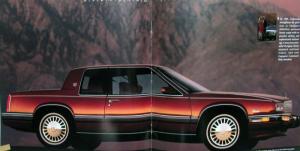 1991 Cadillac Allante Fleetwood DeVille Eldorado Seville Limo Prestige Brochure