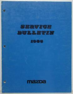 1985 Mazda Service Bulletin Manual