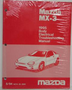 1995 Mazda MX-3 Body Electrical Troubleshooting Manual