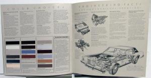 1982 Lincoln Mark VI Signature Series Revised Sales Brochure
