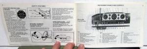 1972 Ford HD Truck Owners Operators Manual 800-900 8000-9000 Models Orig