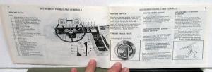 1972 Ford HD Truck Owners Operators Manual 800-900 8000-9000 Models Orig