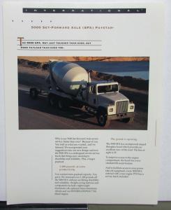 1995 International Trucks IHC 5000 Set Forward Axle SFA  Paystar Sale Sheet Orig