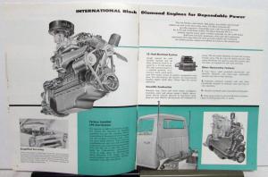 1957 International Trucks IHC A Line Heavy Duty REVISED Sales Brochure