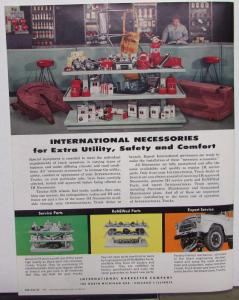 1957 International Trucks IHC A Line Heavy Duty Sales Brochure Original