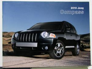 2010 Jeep Compass Dealer Sales Brochure Features Specifications