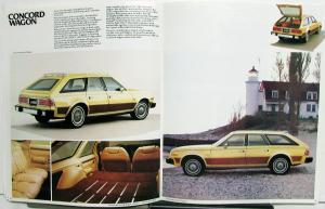 1980 AMC Spirit AMX Concord Pacer Eagle 4WD Sales Brochure Original