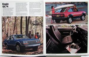 1981 American Motors Eagle S/X 4 Liftback Kammback Sedan Wagon Sales Brochure