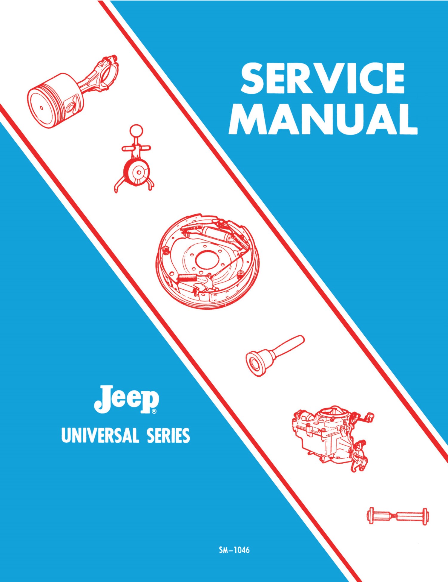 1966 1967 1968 1969 1970 1971 Jeep CJ Universal Service Shop Manual