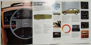 1982 Chevrolet Monza Sales Brochure - Portuguese Text for Brazilian Market
