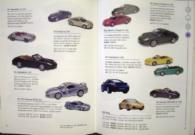 2000 Porsche Fall Dealer Lifestyle Accessories Sales Brochure Catalog Wearables