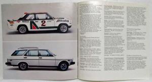 1978 Fiat Super Brava Sales Brochure