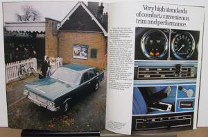 1970 Ford Zephyr English Sale Brochure Original