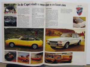 1975 Ford Kompers Gids German Dutch Text Sales Brochure Original