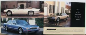 1993 1994 1995 Jaguar Select Edition Pre owned Automobiles Sales Brochure