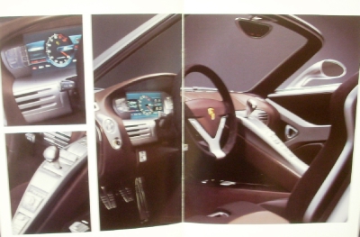 2000 Porsche Sales Brochure Carrera GT Prototype German & English Text Rare
