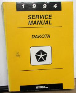 1994 Dodge Dakota Truck Dealer Service Shop Repair Manual Rear Wheel Drive